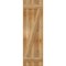 Ekena Millwork Joined Board-n-Batten Shutters w/Z-Bar, Rough Sawn Western Red Cedar, 16 1/8W x 53H, PR RBJ06Z16X053RWR - alternate 5